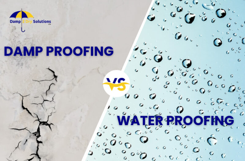 Damp proofing vs Waterproofing: Which is Best for Your Building?